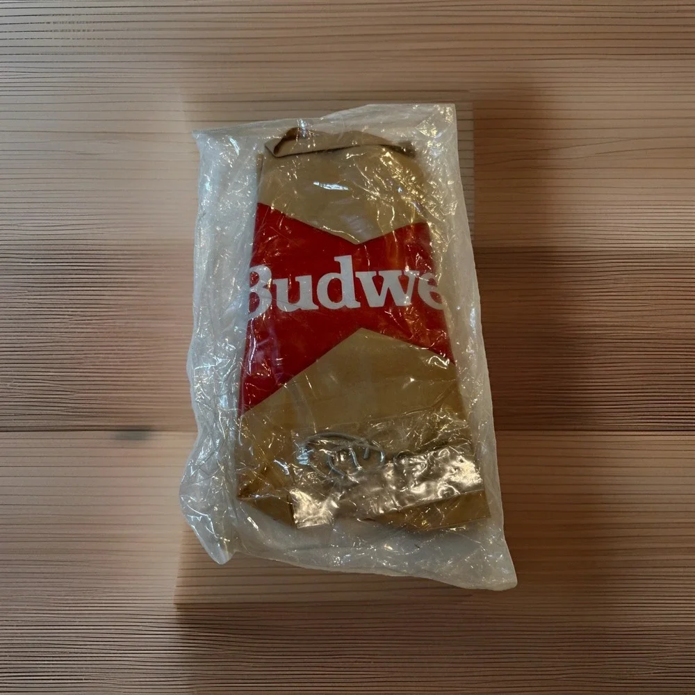 Vintage  BUDWEISER Inflatable Promo NFL Football‎ Bar/Man Cave Decor Super Bowl - Picture 2 of 3